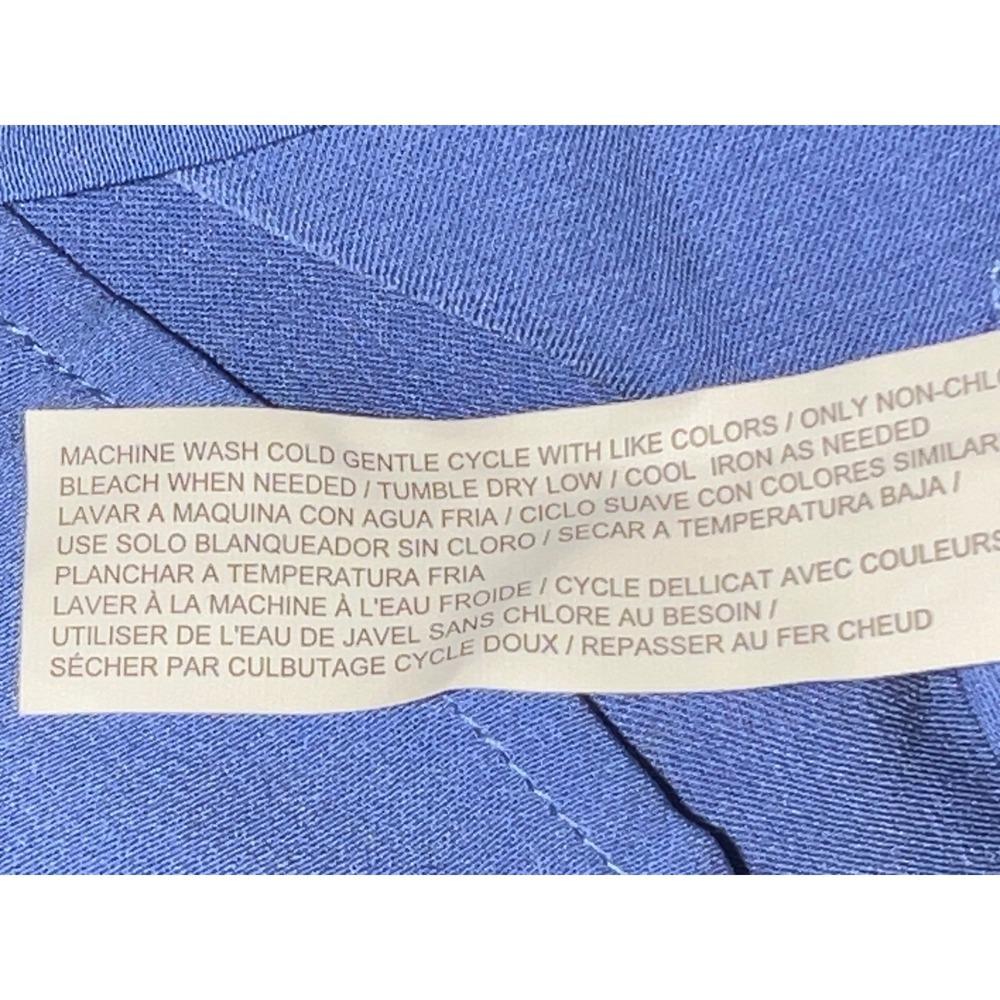 ELOQUII Blue Cold Shoulder Flutter Sleeve Cocktail Party Dress Size 18 #4145 - Picture 8 of 8